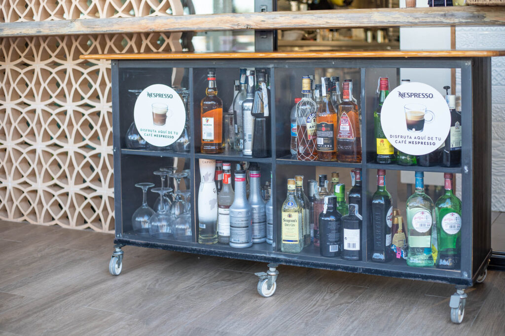 Barra de coctelería